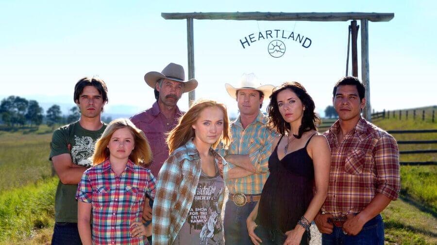 The cast from Heartland, a TV show on Netflix.