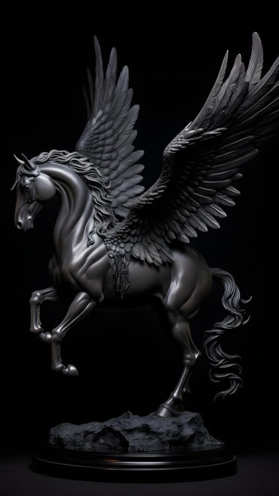 Winged Horse from many other mythological horses.